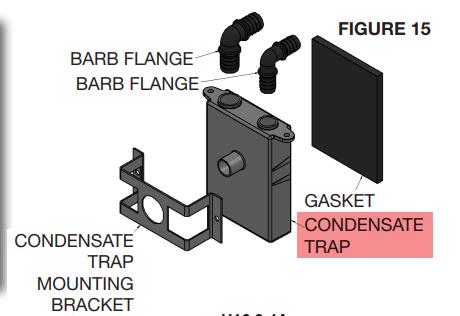 TOSOT Furnace Condensate Trap