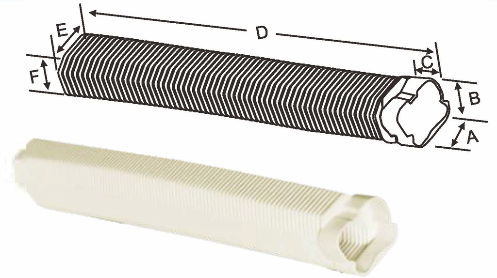 (416)3" Air Conditioner Duct - Flexible Tube(Belled)
