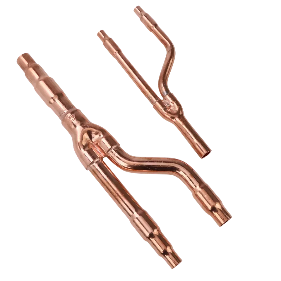 3/8 + 5/8 Copper Y-Branch