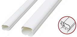 [AA101 W005] (412)3" Air Conditioner Duct - Split Line Tube
