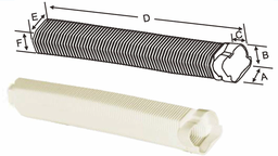 [416] (416)3" Air Conditioner Duct - Flexible Tube(Belled)